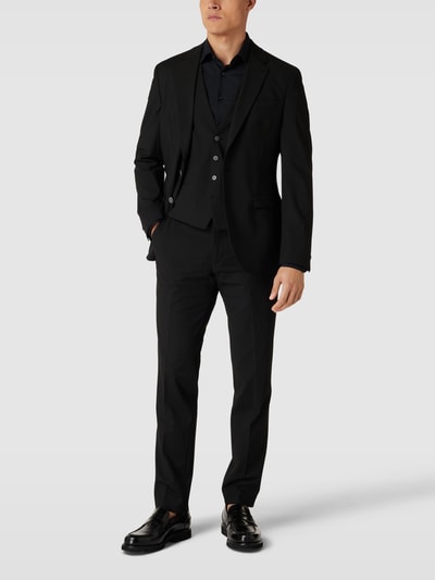 Peek & Cloppenburg MCNEALHose Mit Bügelfalten In Black