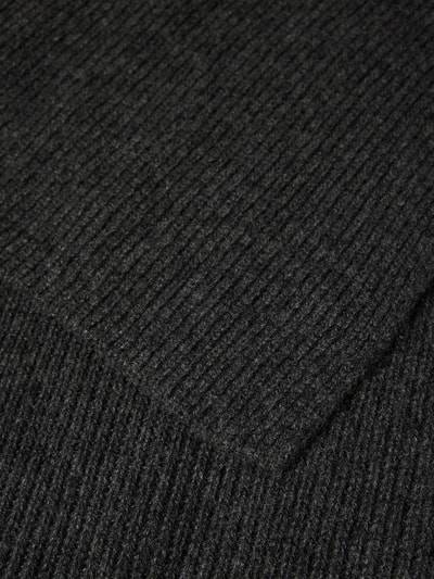 Peek & Cloppenburg MCNEALKaschmirschal In Ripp-Optik In Dunkelgrau Melange