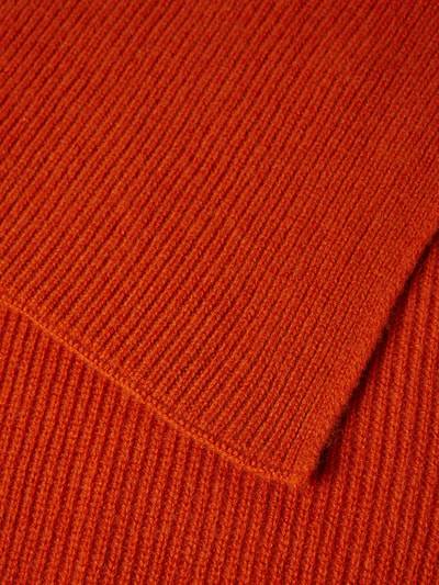Peek & Cloppenburg MCNEALKaschmirschal In Ripp-Optik In Dunkelorange Melange