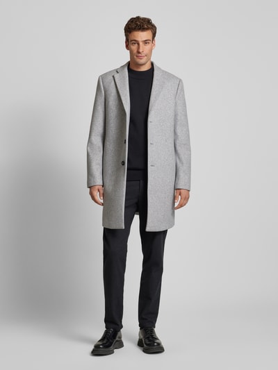 Peek & Cloppenburg MCNEALMantel mit Reverskragen in anthrazit