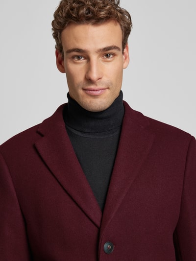 Peek & Cloppenburg MCNEALMantel Mit Reverskragen In Dunkelrot