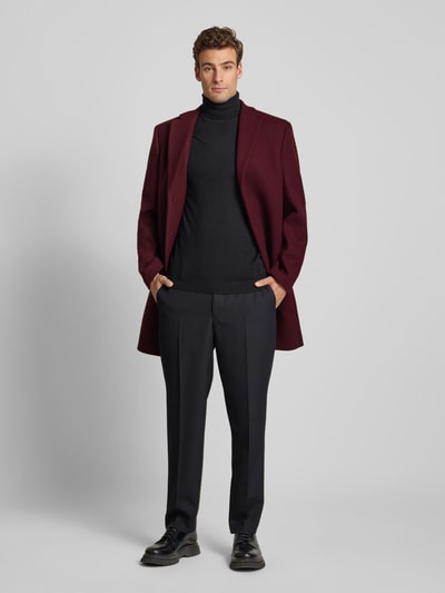 Peek & Cloppenburg MCNEALMantel mit Reverskragen in dunkelrot