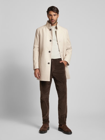 Peek & Cloppenburg MCNEALMantel mit Stehkragen in beige