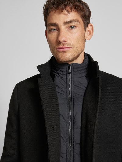 Peek & Cloppenburg MCNEALMantel Mit Stehkragen In Black