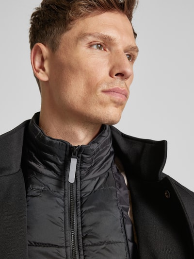 Peek & Cloppenburg MCNEALMantel Mit Stehkragen In Black