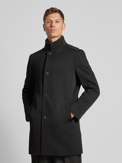 Peek & Cloppenburg MCNEALMantel Mit Stehkragen In Black