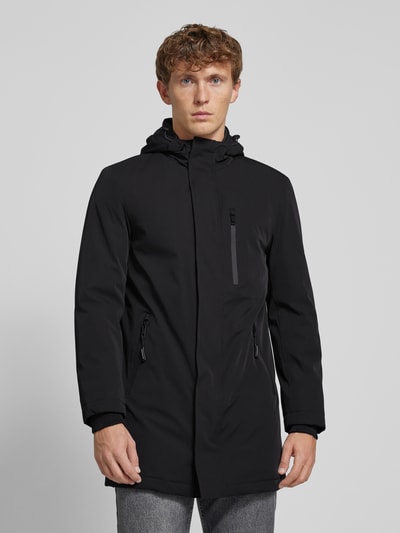 Peek & Cloppenburg MCNEALMantel Mit Stehkragen In Black