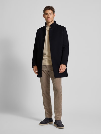 Peek & Cloppenburg MCNEALMantel mit Stehkragen in dunkelblau