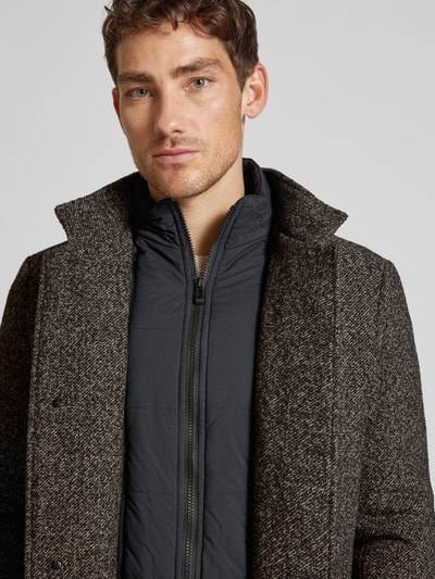 Peek & Cloppenburg MCNEALMantel Mit Stehkragen In Dunkelbraun