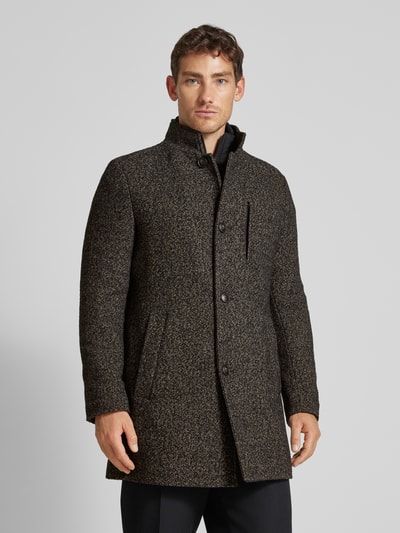 Peek & Cloppenburg MCNEALMantel Mit Stehkragen In Dunkelbraun