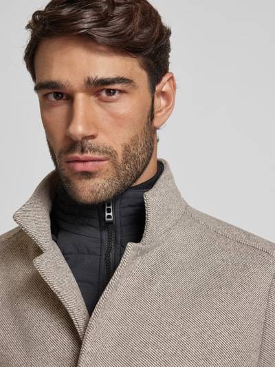 Peek & Cloppenburg MCNEALMantel Mit Stehkragen In Hellbraun