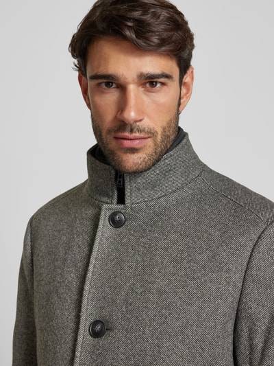 Peek & Cloppenburg MCNEALMantel Mit Stehkragen In Hellgrau