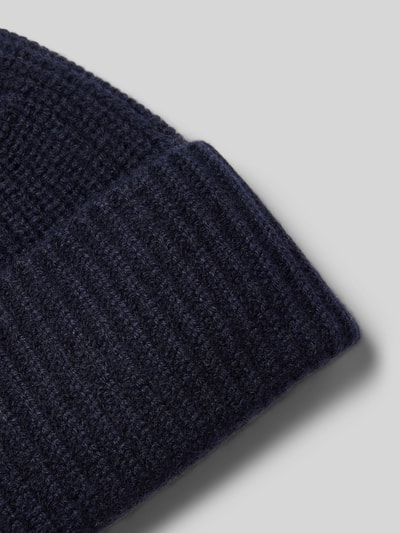 Peek & Cloppenburg MCNEALMütze Aus Reinem Kaschmir Mit Label-Detail In Marine