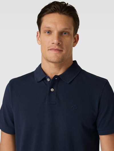 Peek & Cloppenburg MCNEALPoloshirt Mit Label-Stitching In Dunkelblau