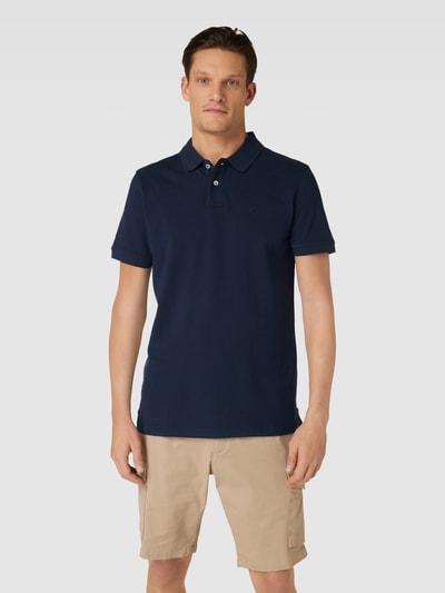 Peek & Cloppenburg MCNEALPoloshirt Mit Label-Stitching In Dunkelblau