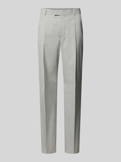 Peek & Cloppenburg MCNEALRegular Fit Anzughose Mit Bundfalten In Hellgrau