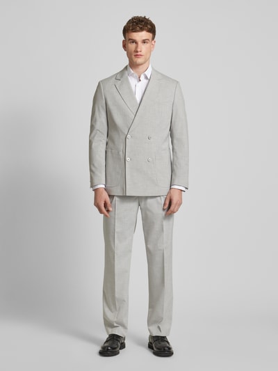 Peek & Cloppenburg MCNEALRegular Fit Anzughose mit Bundfalten in hellgrau