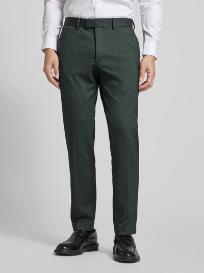Peek & Cloppenburg MCNEALRegular Fit Stoffhose Mit Bügelfalten In Dunkelgruen