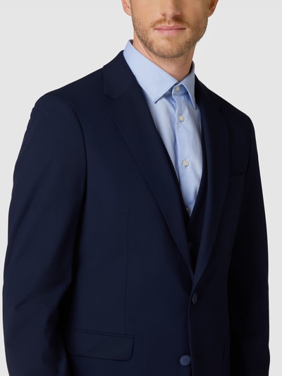 Peek & Cloppenburg MCNEALSlim Fit 2-Knopf-Sakko Mit Pattentaschen In Marine