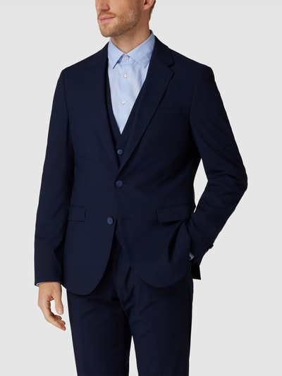 Peek & Cloppenburg MCNEALSlim Fit 2-Knopf-Sakko Mit Pattentaschen In Marine