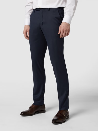 Peek & Cloppenburg MCNEALSlim Fit Business-Hose Mit Webmuster In Marine