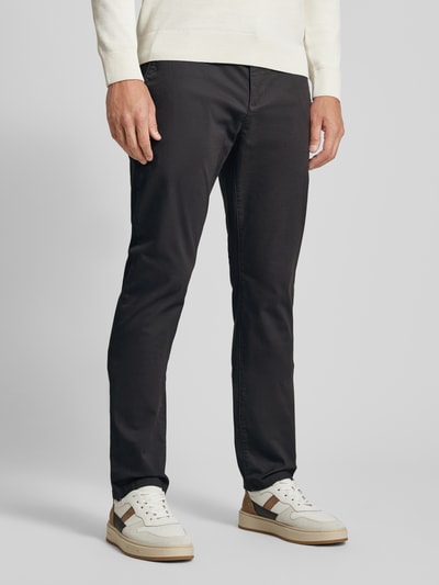 Peek & Cloppenburg MCNEALSlim Fit Chino Mit Gürtel In Dunkelgrau