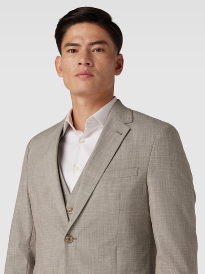 Peek & Cloppenburg MCNEALSlim Fit Sakko Mit Reverskragen In Hellbraun