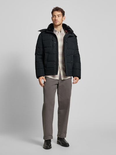 Peek & Cloppenburg MCNEALSteppjacke mit Kapuze in black