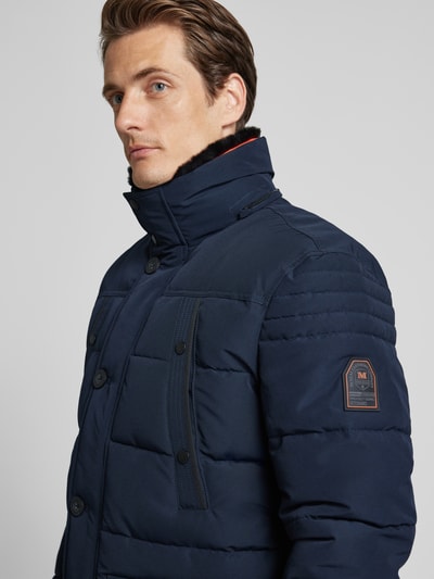 Peek & Cloppenburg MCNEALSteppjacke Mit Label-Detail In Marine