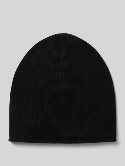 Peek & Cloppenburg MCNEALStrickmütze mit Rollsaum in black
