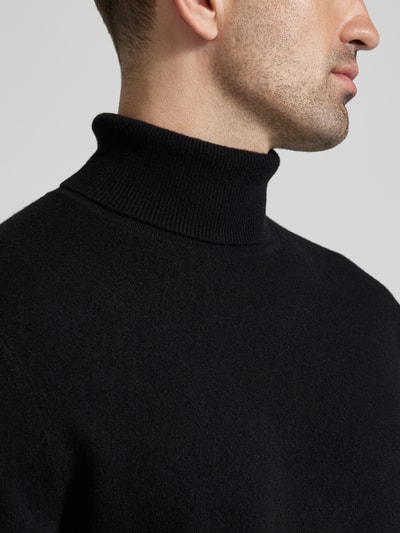 Peek & Cloppenburg MCNEALStrickpullover Mit Rollkragen In Black