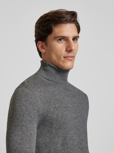 Peek & Cloppenburg MCNEALStrickpullover Mit Rollkragen In Graphit Melange