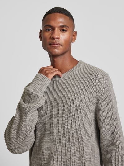 Peek & Cloppenburg MCNEALStrickpullover Mit Rundhalsausschnitt In Graphit Melange