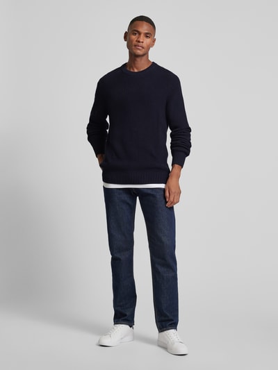 Peek & Cloppenburg MCNEALStrickpullover mit Rundhalsausschnitt in marine