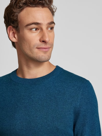 Peek & Cloppenburg MCNEALStrickpullover Mit Rundhalsausschnitt In Petrol Melange