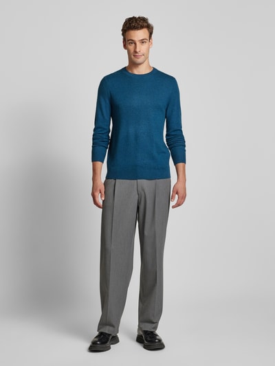 Peek & Cloppenburg MCNEALStrickpullover mit Rundhalsausschnitt in petrol melange