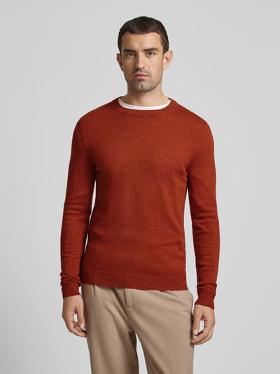 Peek & Cloppenburg MCNEALStrickpullover Mit Rundhalsausschnitt In Terra Melange