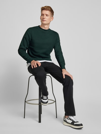 Peek & Cloppenburg MCNEALSweatshirt mit Rundhalsausschnitt in bottle