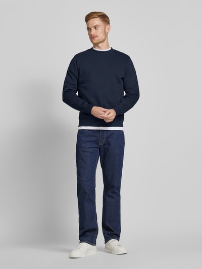 Peek & Cloppenburg MCNEALSweatshirt mit Rundhalsausschnitt in dunkelblau