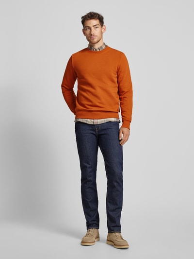 Peek & Cloppenburg MCNEALSweatshirt mit Rundhalsausschnitt in kupfer