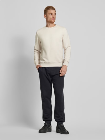 Peek & Cloppenburg MCNEALSweatshirt mit Rundhalsausschnitt in stein
