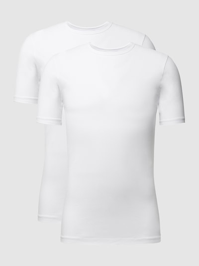 Peek & Cloppenburg MCNEALT-Shirt Im 2er-Pack In Weiss