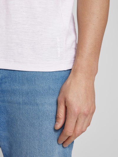 Peek & Cloppenburg MCNEALT-Shirt Mit V-Ausschnitt In Lila