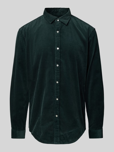 Peek & Cloppenburg MCNEALTailored Fit Cordhemd Mit Kentkragen In Bottle