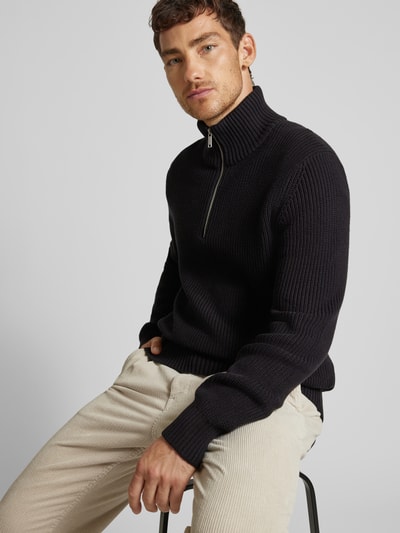 Peek & Cloppenburg MCNEALTroyer Mit Gerippten Abschlüssen In Black