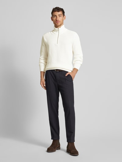 Peek & Cloppenburg MCNEALTroyer mit gerippten Abschlüssen in offwhite