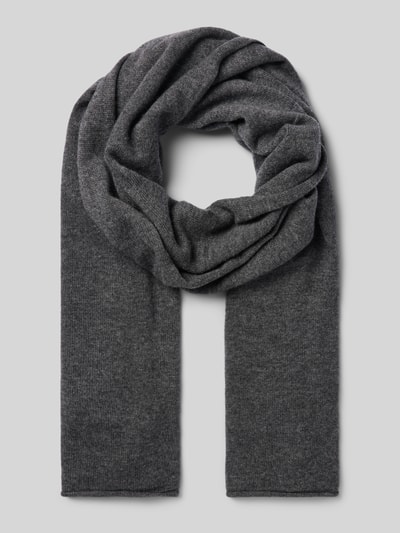 Peek & Cloppenburg MCNEALWollschal mit Strukturmuster in anthrazit melange