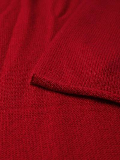 Peek & Cloppenburg MCNEALWollschal Mit Strukturmuster In Dunkelrot