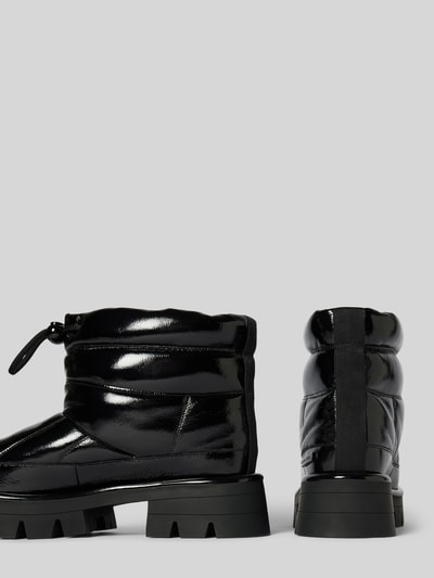 Peek & Cloppenburg MICHAEL Michael KorsLederboots Mit Drawstring-Verschluss Modell 'BARTON BOOTIE' In Black