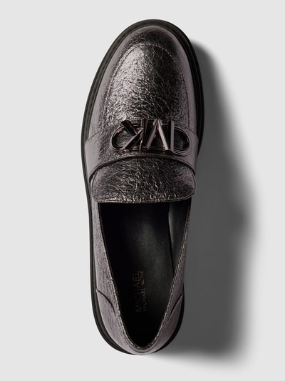 Peek & Cloppenburg MICHAEL Michael KorsLoafer Mit Label-Applikation Modell 'PARKER' In Silber